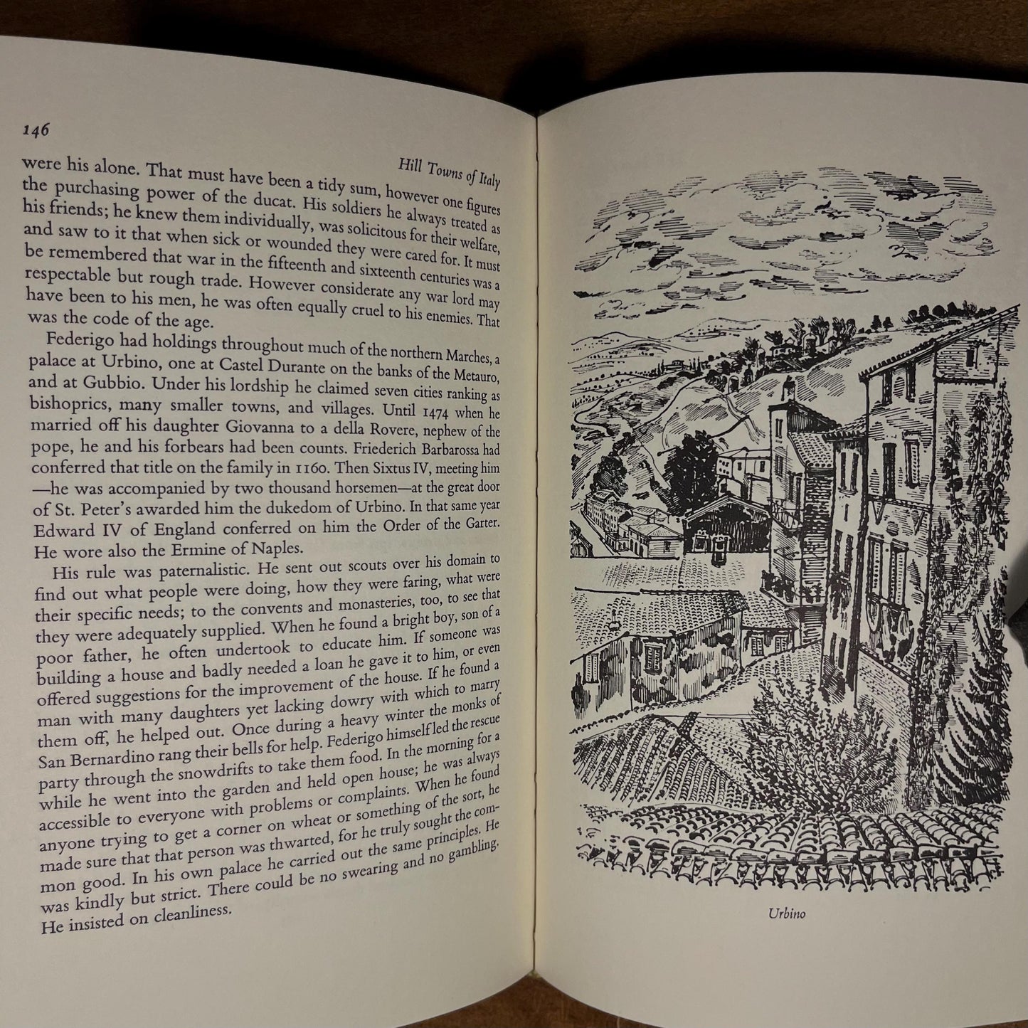 First Printing - Hill Towns of Italy by Lucy Lilian Notestein (1963) Vintage Hardcover Book