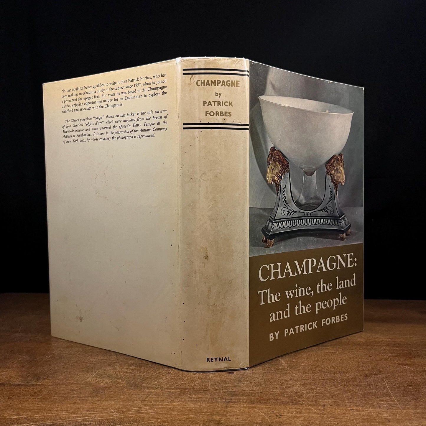 Champagne: The Wine, the Land and the People by Patrick Forbes (1967) Vintage Hardcover Book