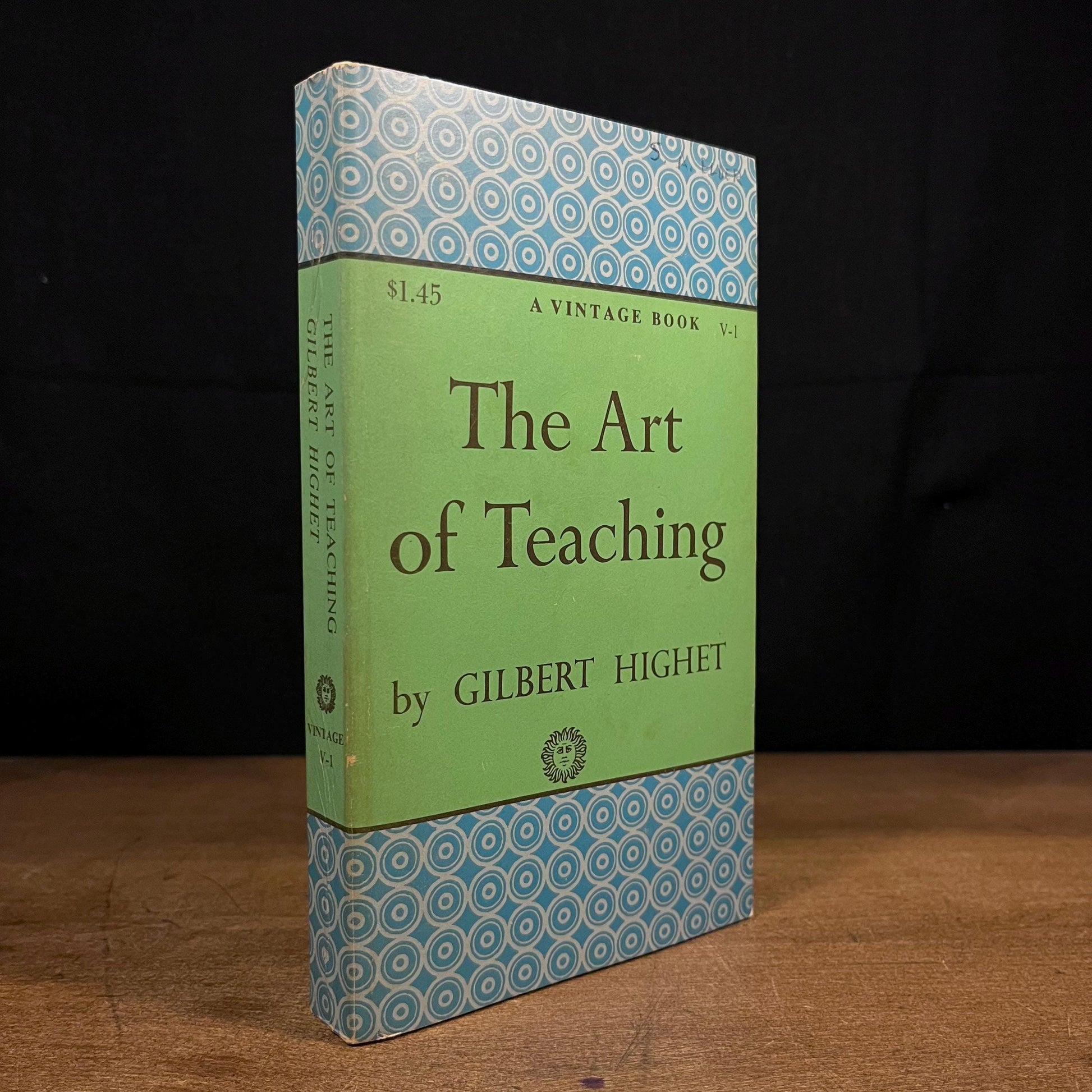 The Art of Teaching by Gilbert Highet (1950) Vintage Paperback Book