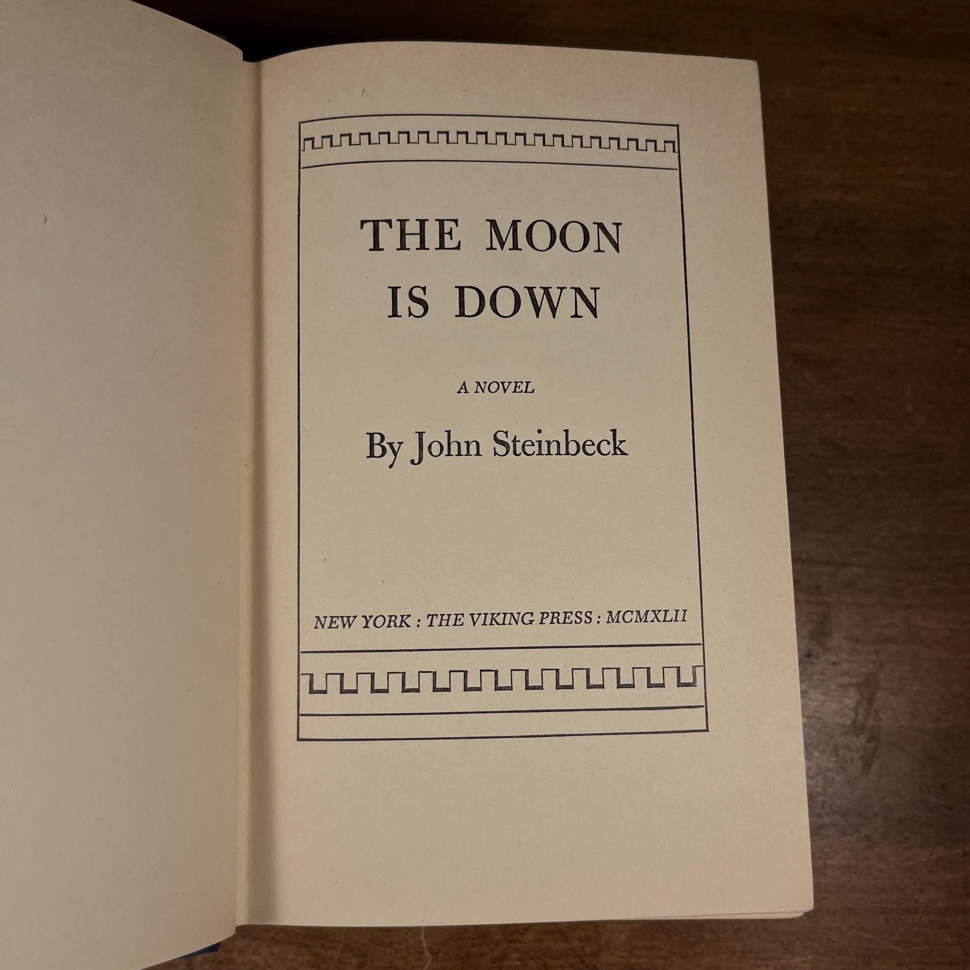 John Steinbeck Collection: The Grapes of Wrath, Of Mice and Men, and The Moon is Down (1939-1943) Vintage Hardcover Books