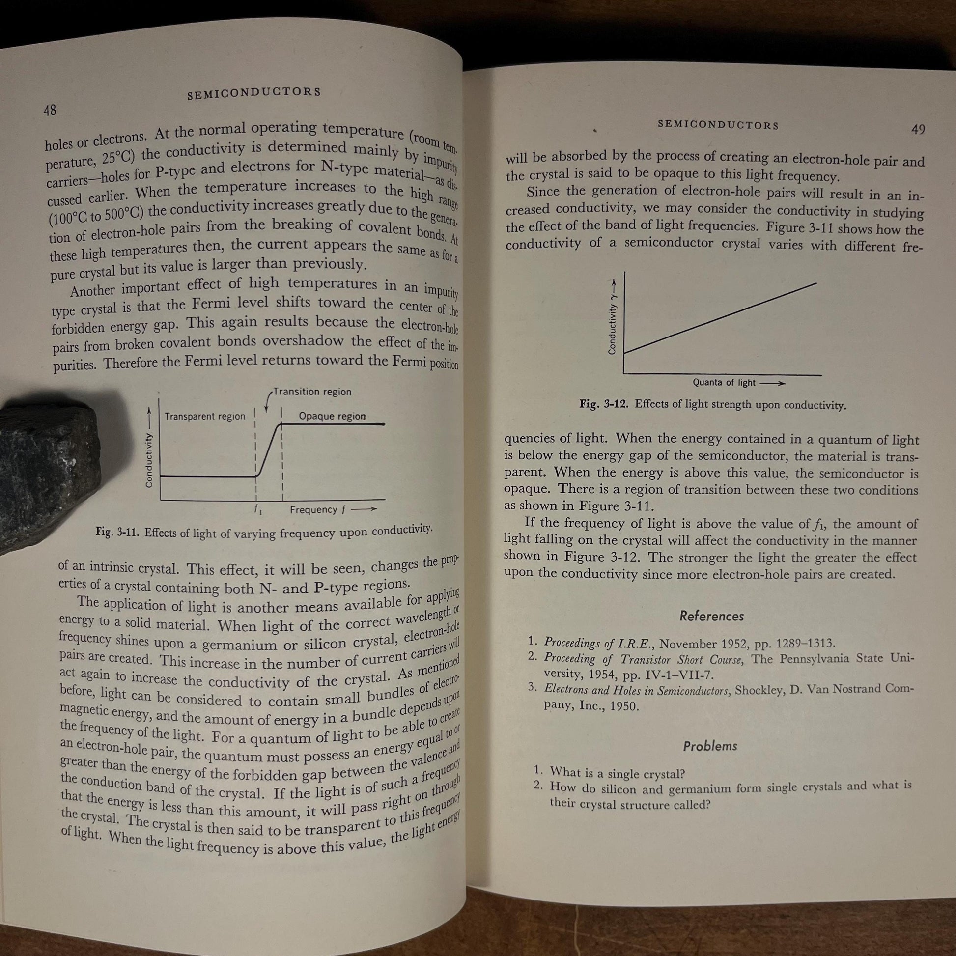 Third Printing - Transistor Physics and Circuits by R. L. Riddle and M. P. Ristenbatt (1958) Vintage Hardcover Book