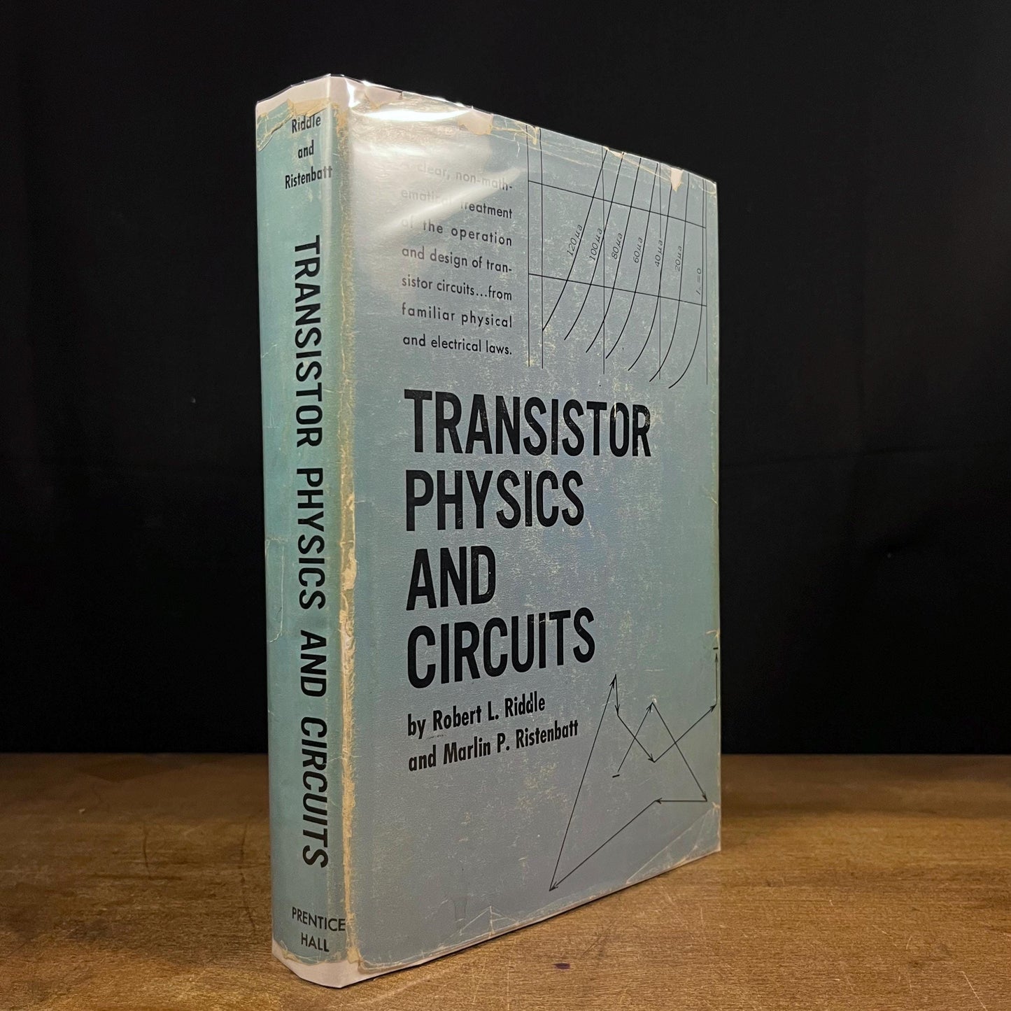 Third Printing - Transistor Physics and Circuits by R. L. Riddle and M. P. Ristenbatt (1958) Vintage Hardcover Book