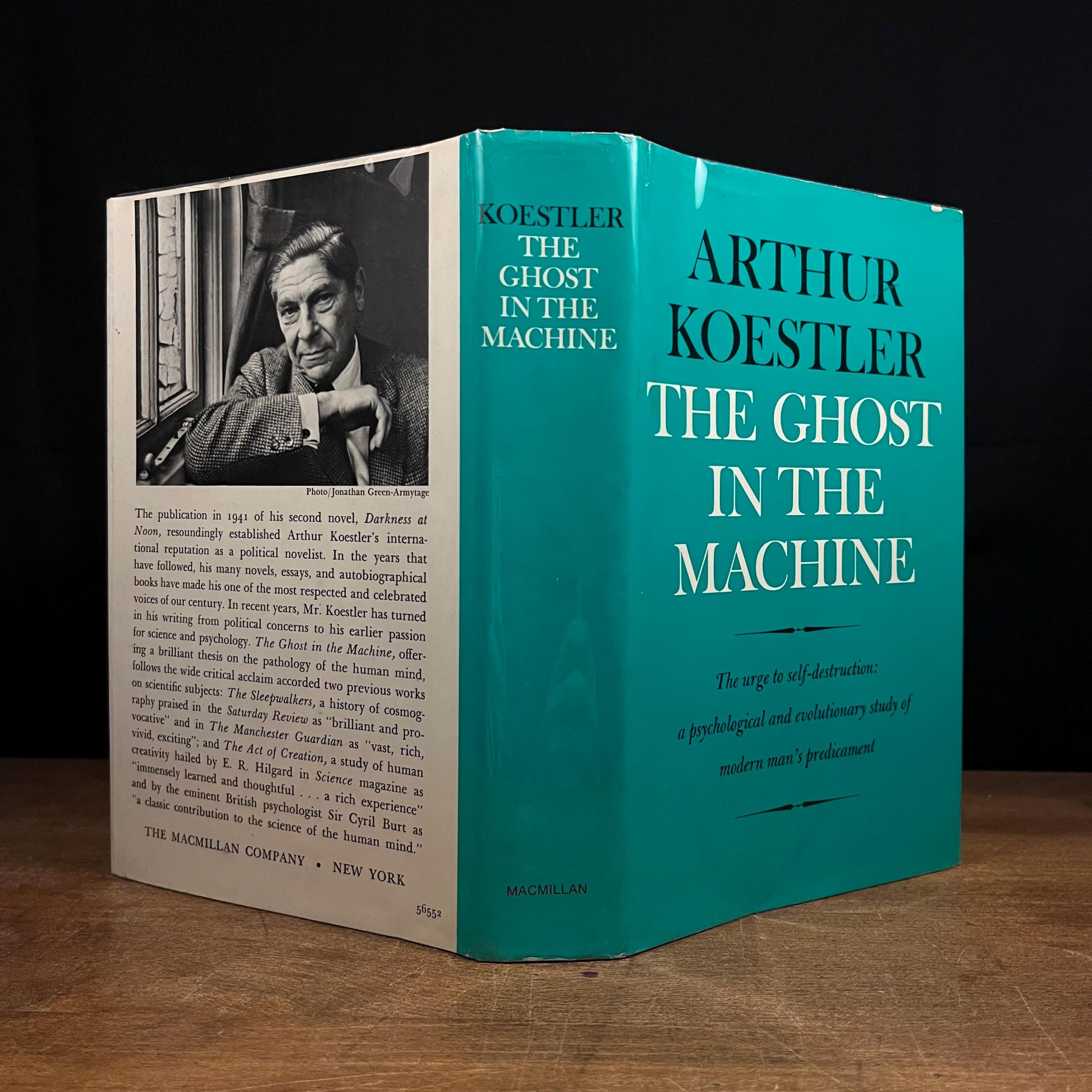 First Printing - The Ghost in the Machine by Arthur Koestler (1968) Vintage Hardcover Book