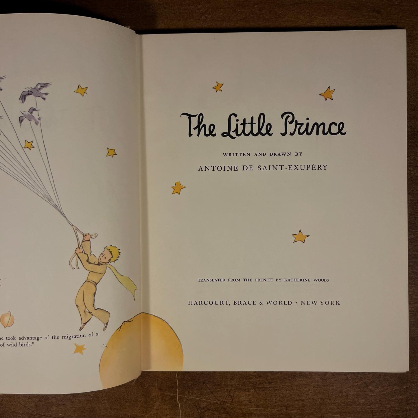 The Little Prince by Antoine de Saint-Exupéry (1970s) Vintage Hardcover Book