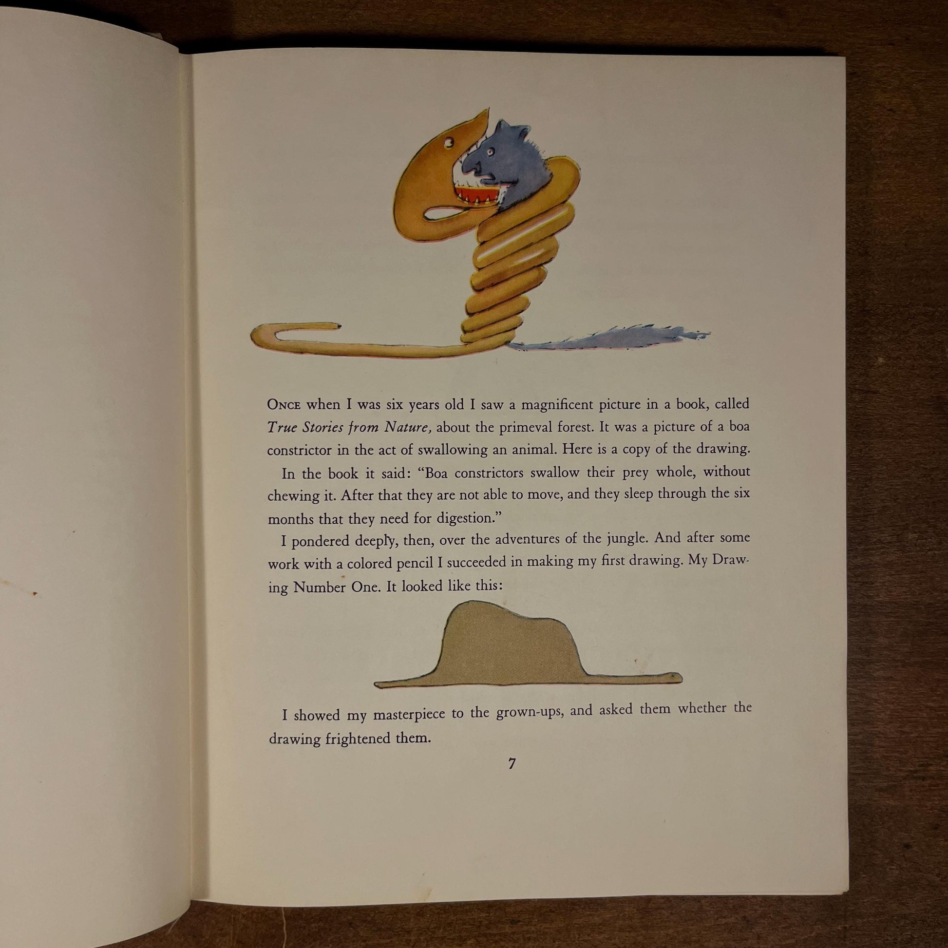 The Little Prince by Antoine de Saint-Exupéry (1970s) Vintage Hardcover Book