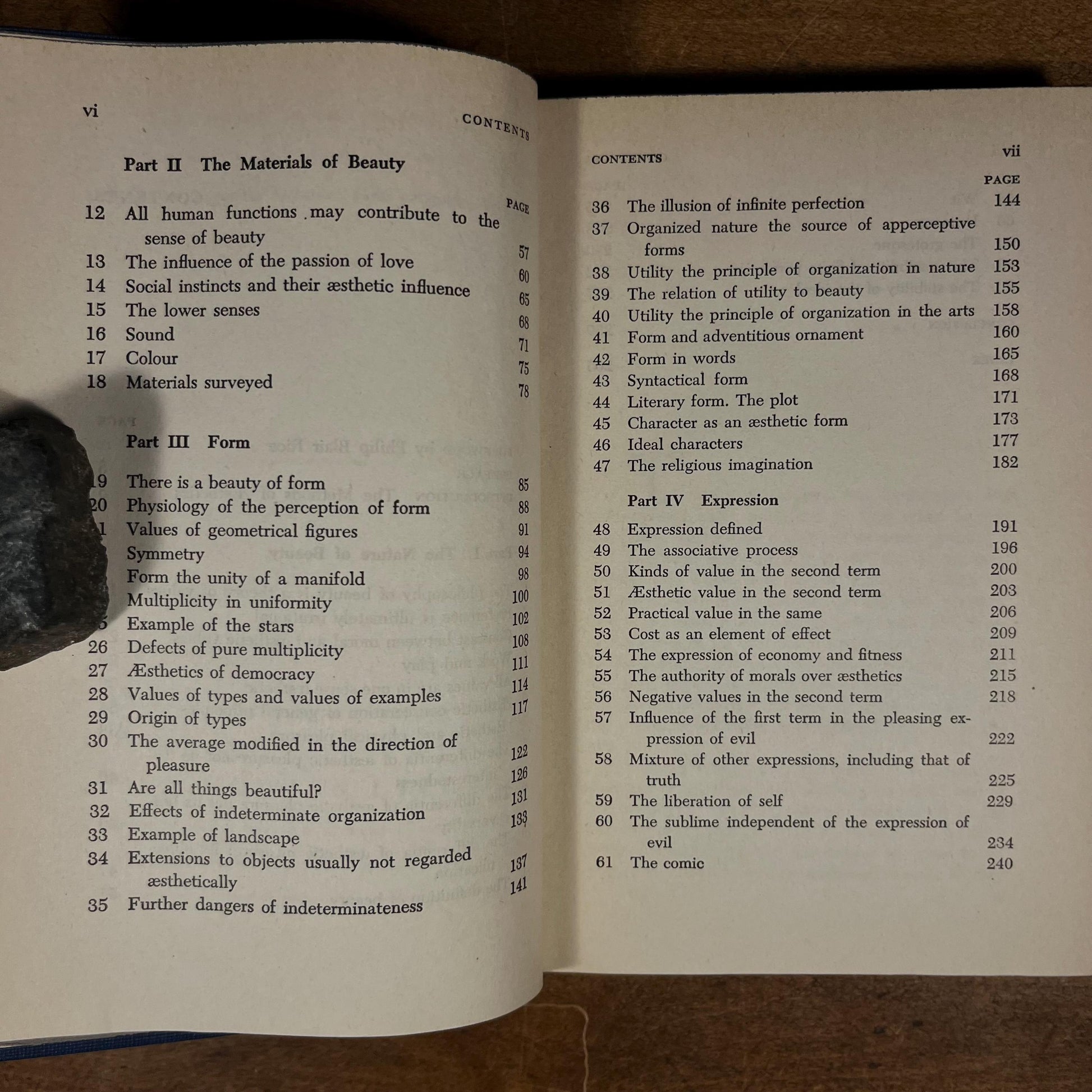 First Modern Library Edition - The Sense of Beauty: Being the Outlines of Aesthetic Theory by George Santayana (1955) Vintage Hardcover Book