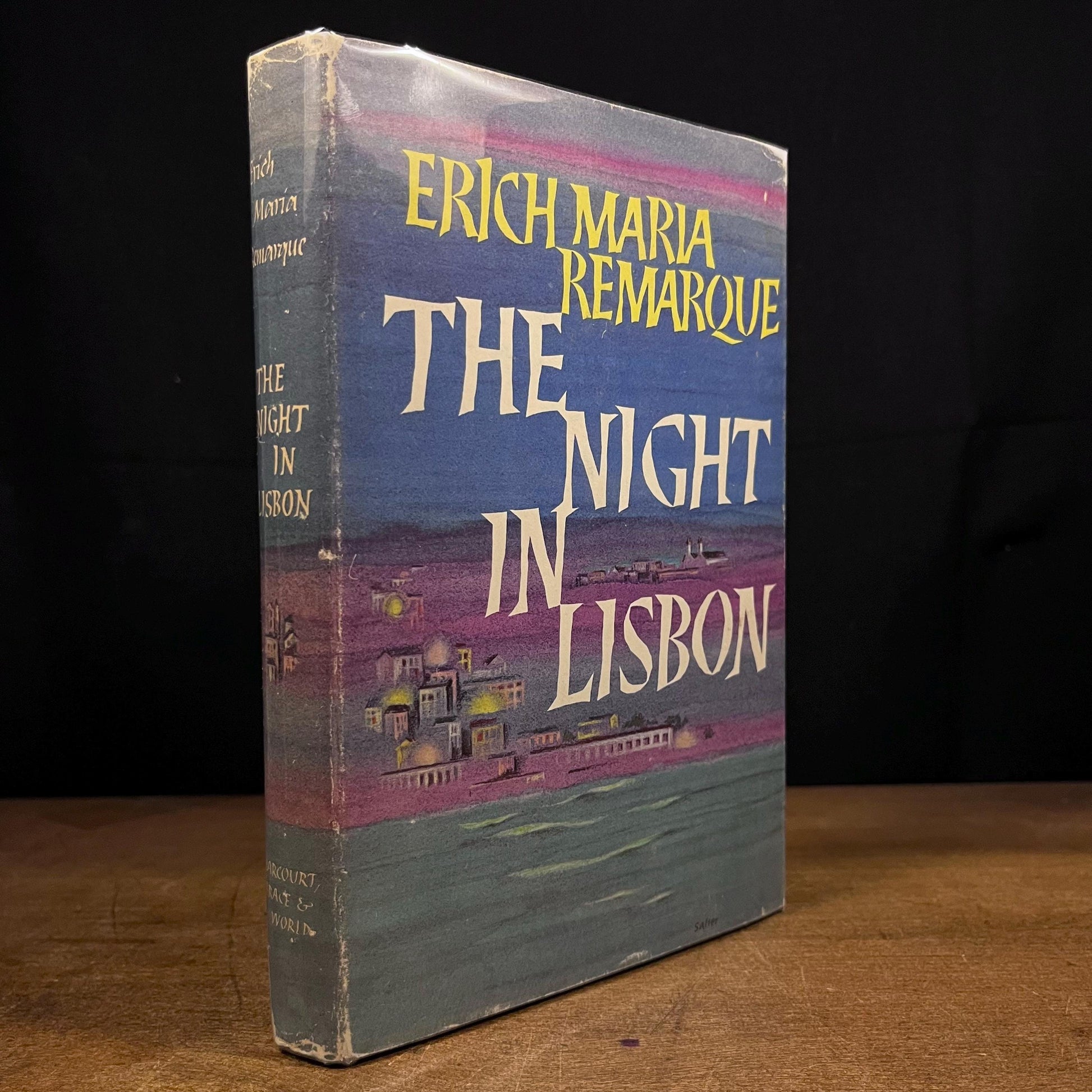 First Printing - The Night in Lisbon by Erich Maria Remarque (1964) Vintage Hardcover Book