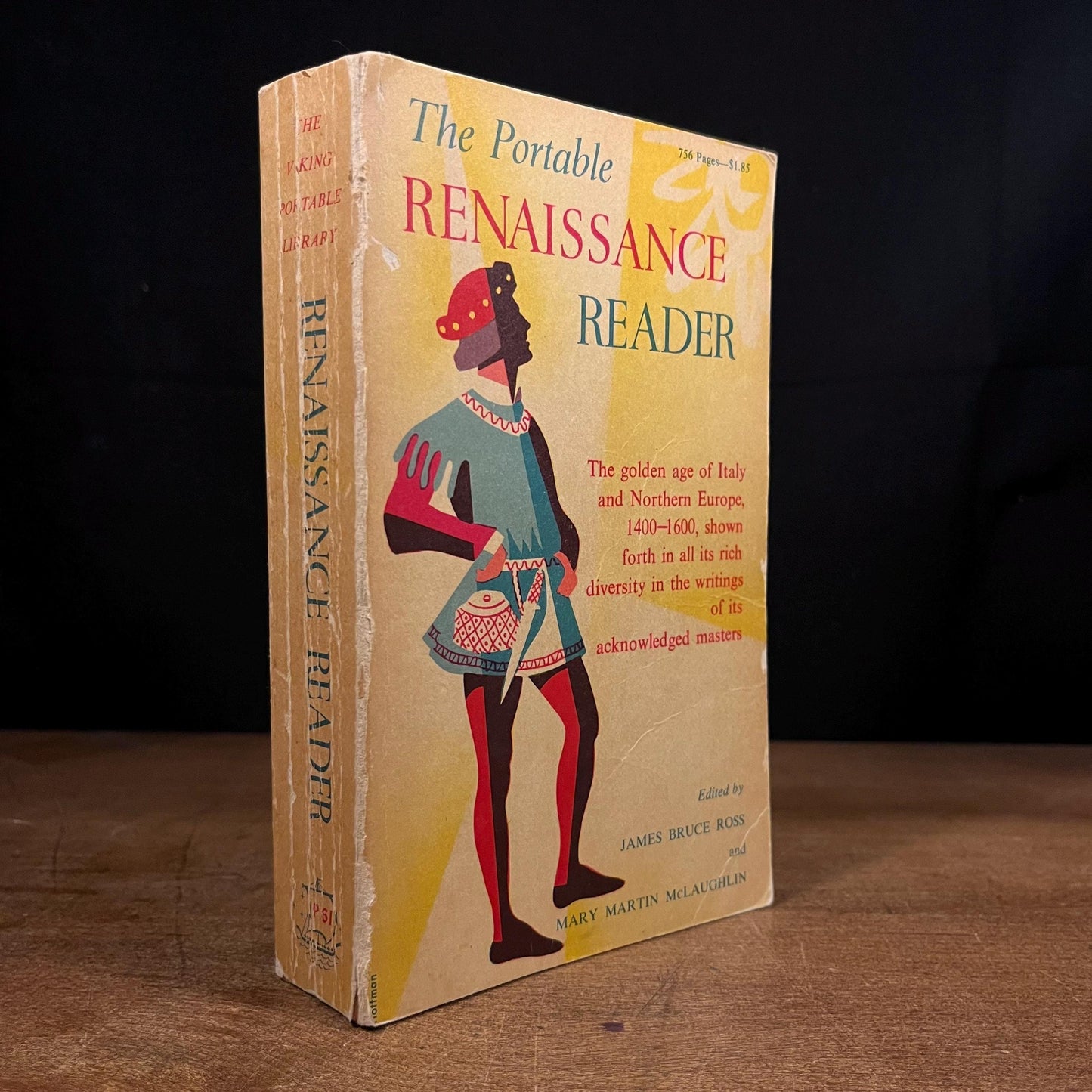 The Portable Renaissance Reader by James Bruce Ross and Mary Martin McLaughlin (1965) Vintage Paperback Book