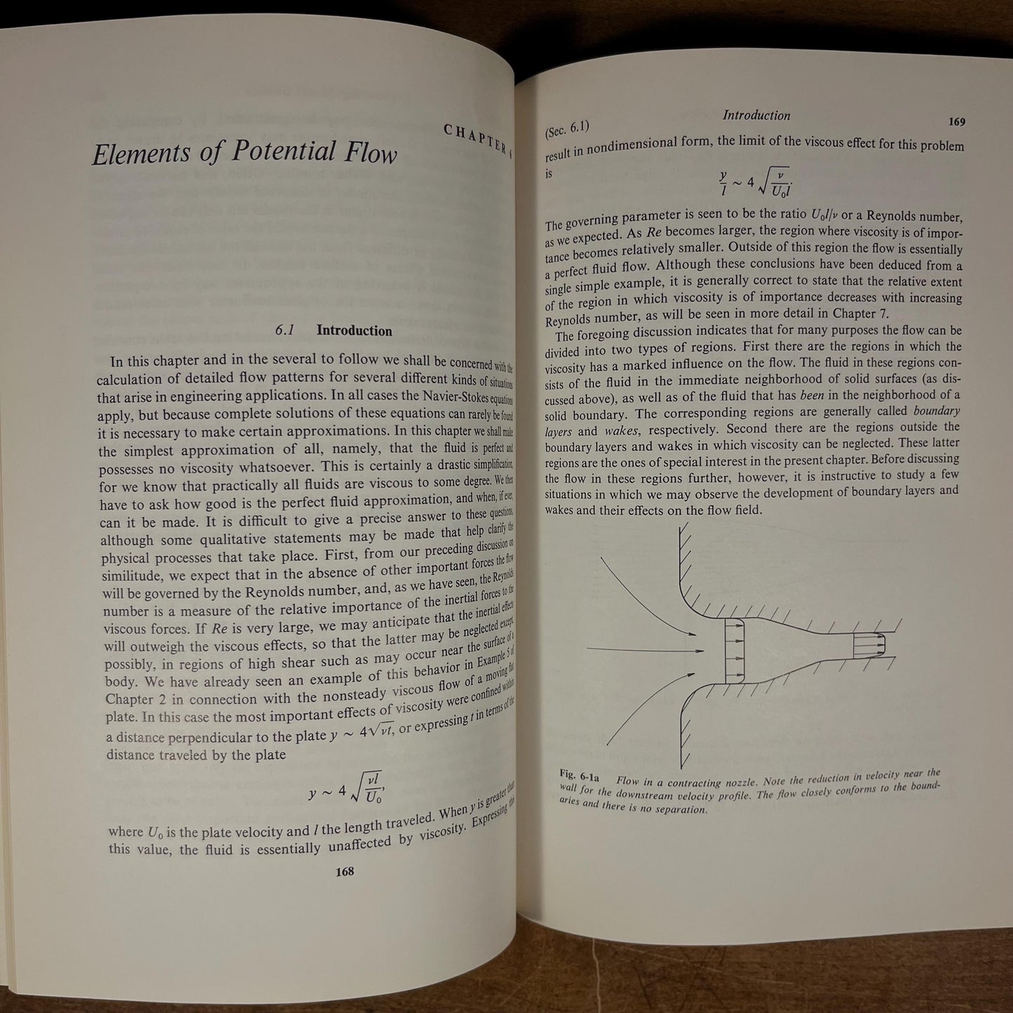 First Printing - Fluid Flow: A First Course in Fluid Mechanics by Rolf H. Sabersky and Allan J. Acosta (1964) Vintage Hardcover Book