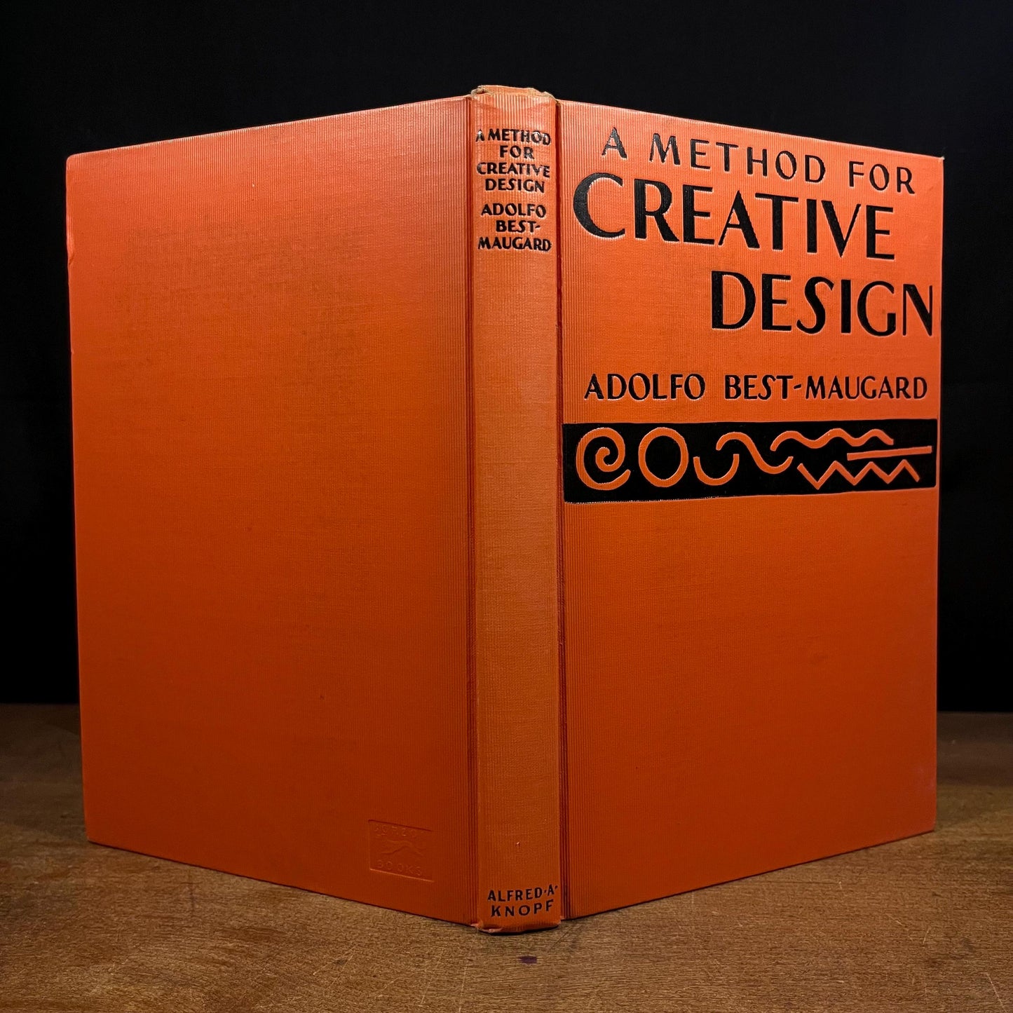 Second Edition - A Method for Creative Design by Adolfo Best-Maugard (1927) Vintage Hardcover Book