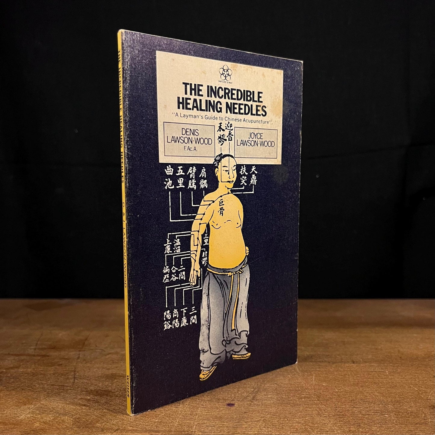 The Incredible Healing Needles: A Layman’s Guide to Chinese Acupuncture by Denis and Joyce Lawson-Wood (1975) Vintage Paperback Book