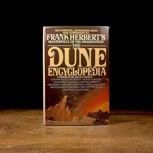 The Dune Encyclopedia compiled by Willis E. McNelly (1984) Vintage Hardcover Book