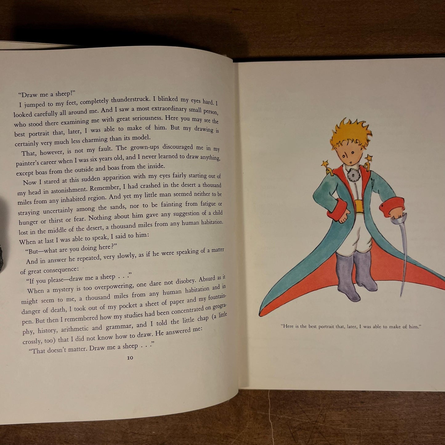 The Little Prince by Antoine de Saint-Exupéry (1970s) Vintage Hardcover Book