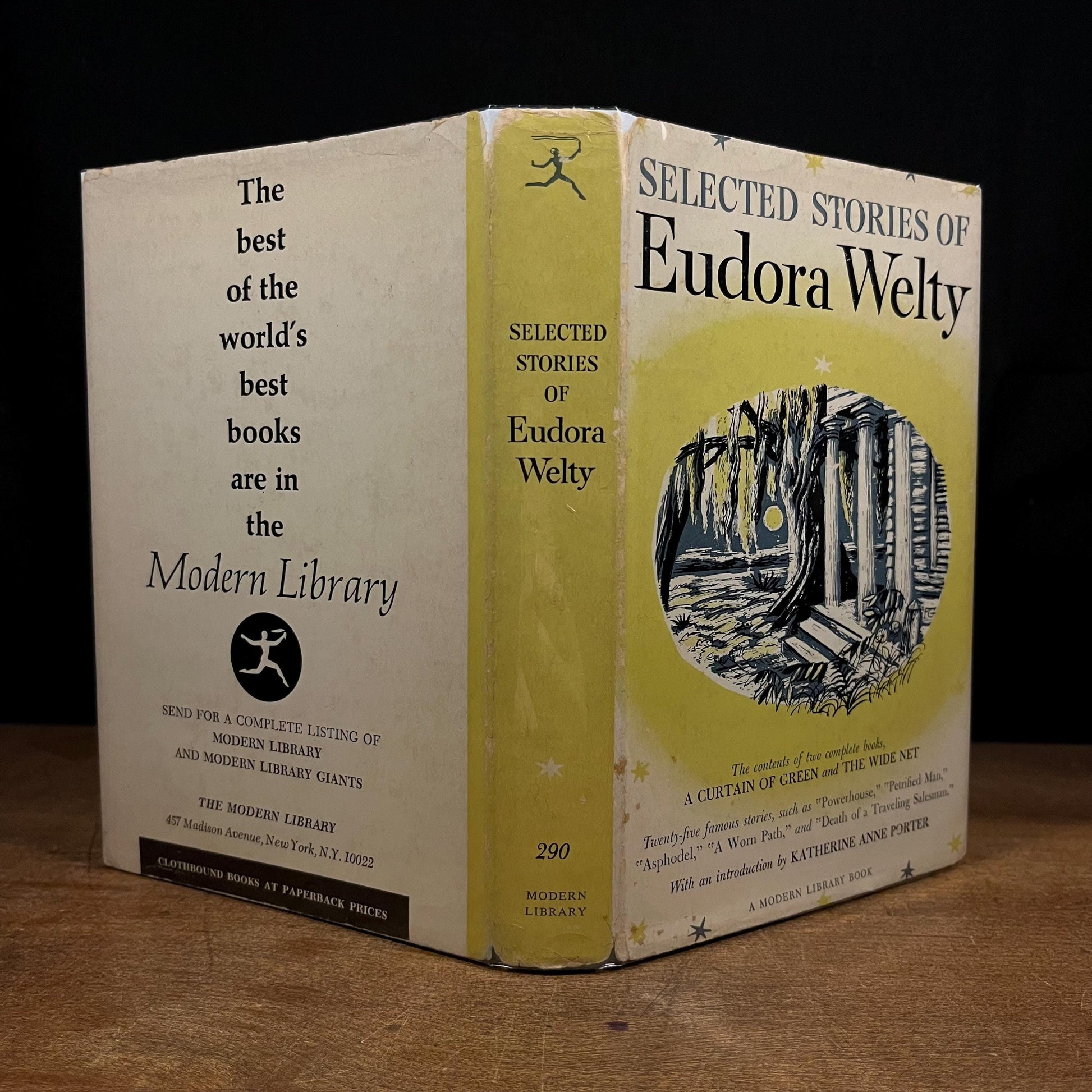 Modern Library - Selected Stories of Eudora Welty (1966) Vintage Hardcover Book