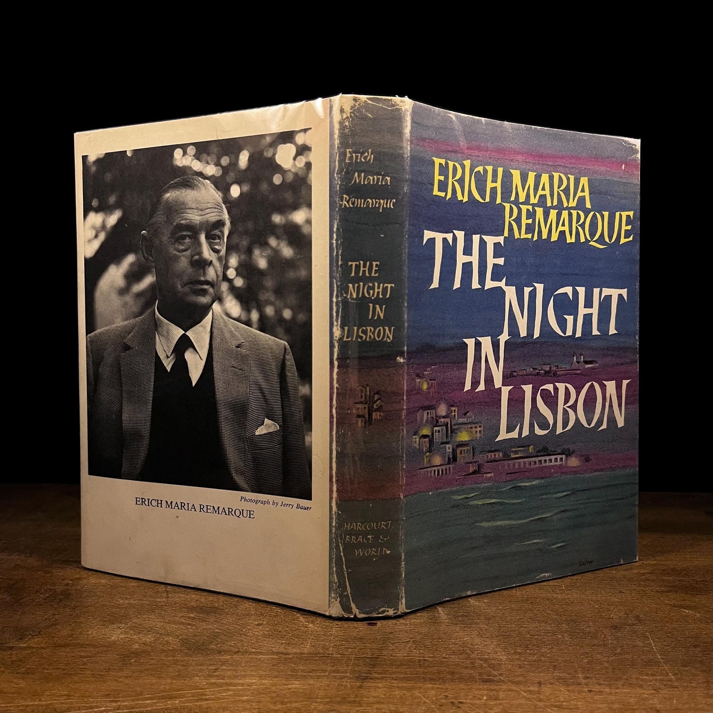 First Printing - The Night in Lisbon by Erich Maria Remarque (1964) Vintage Hardcover Book