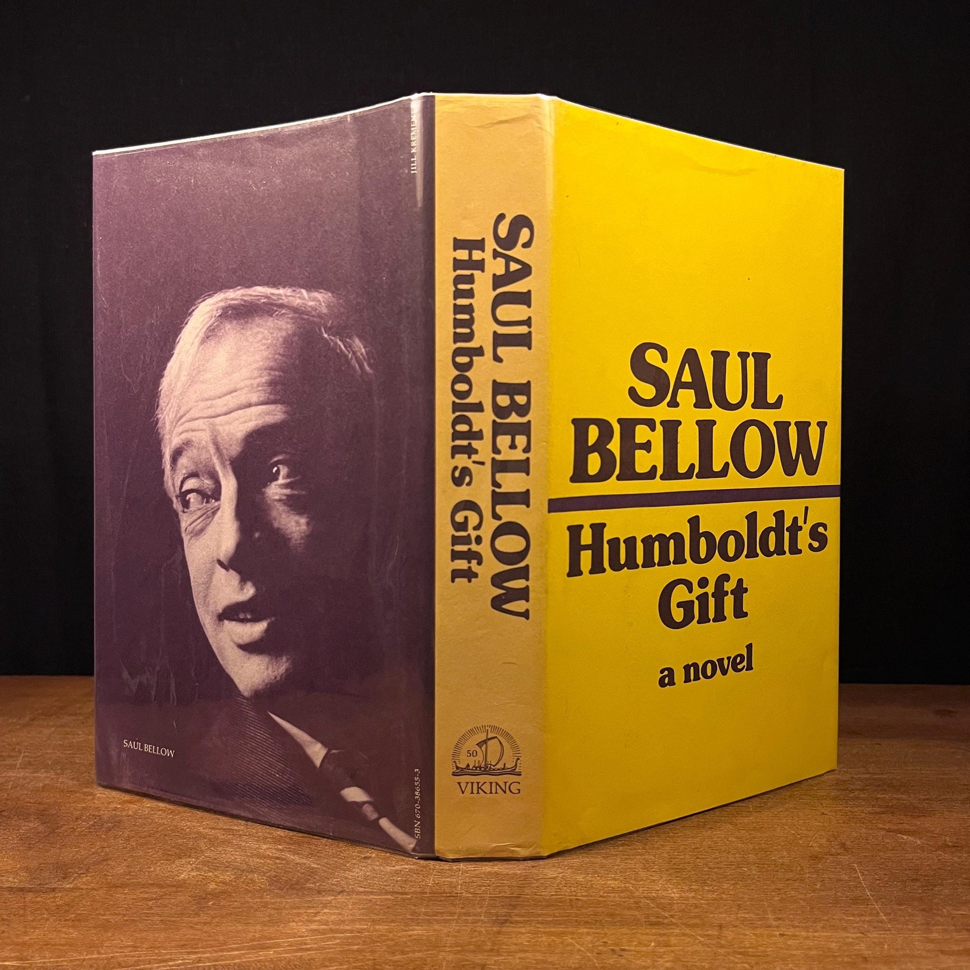 First Printing - Humboldt’s Gift by Saul Bellow (1975) Vintage Hardcover Book