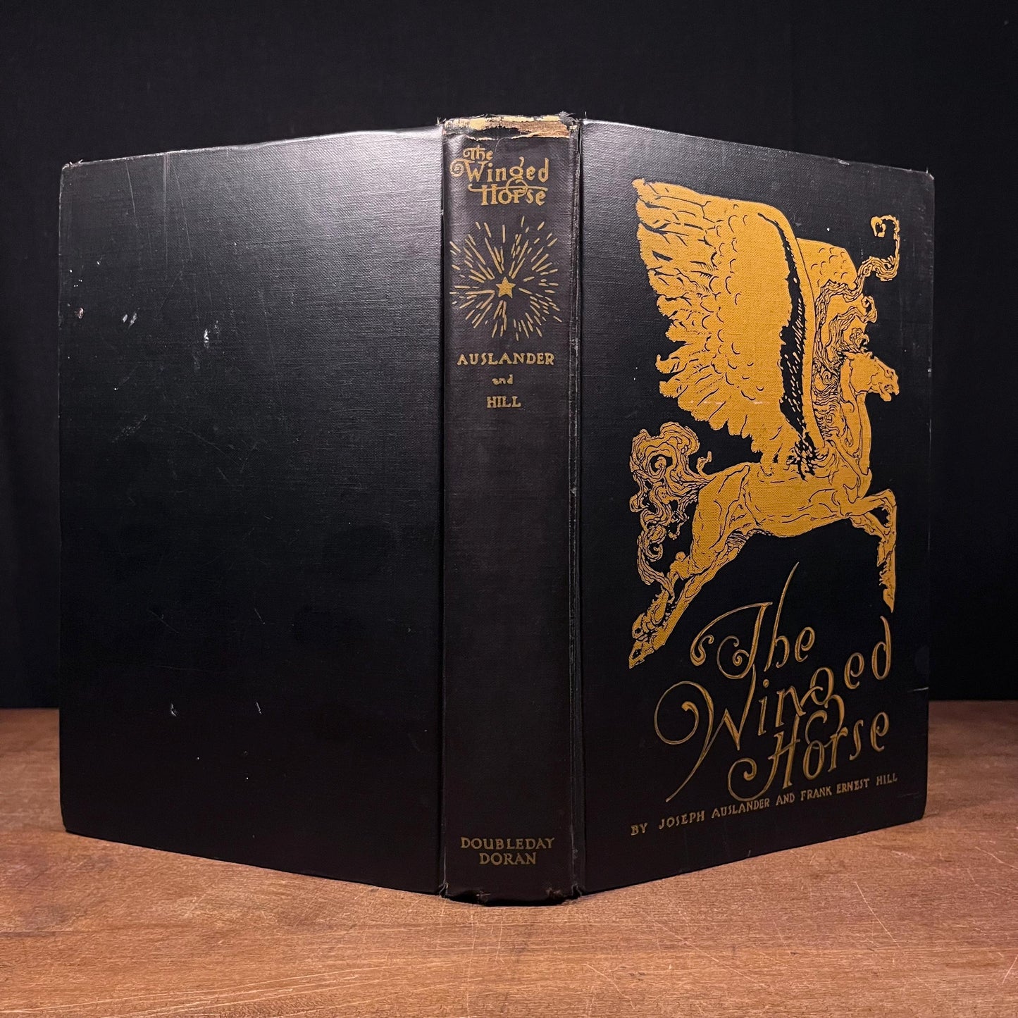 The Winged Horse: The Story of the Poets and their Poetry by Joseph Auslander and Frank Ernest Hill (1928) Vintage Hardcover Book