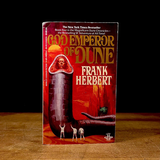 God Emperor of Dune by Frank Herbert (1984) Vintage Paperback Book