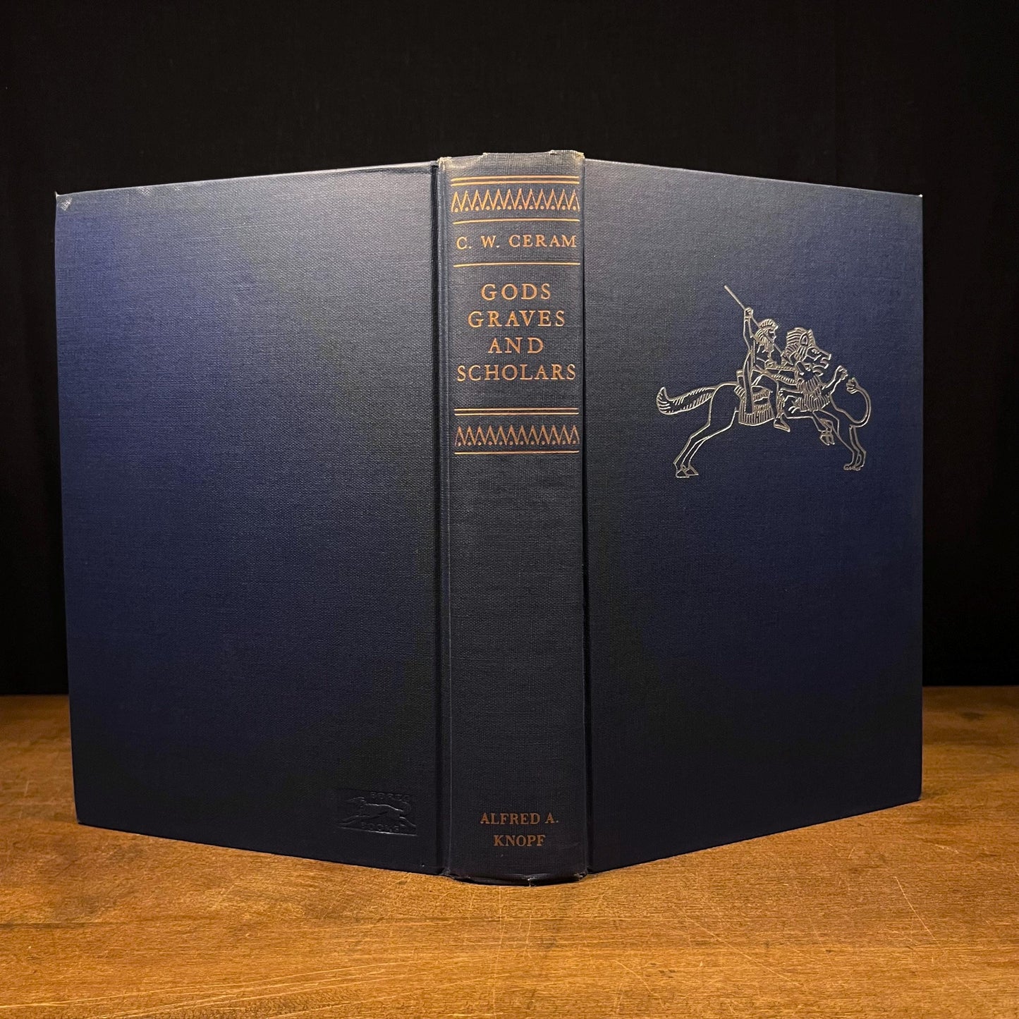 Gods, Graves, and Scholars: The Story of Archaeology by C. W. Ceram (1952) Vintage Hardcover Book