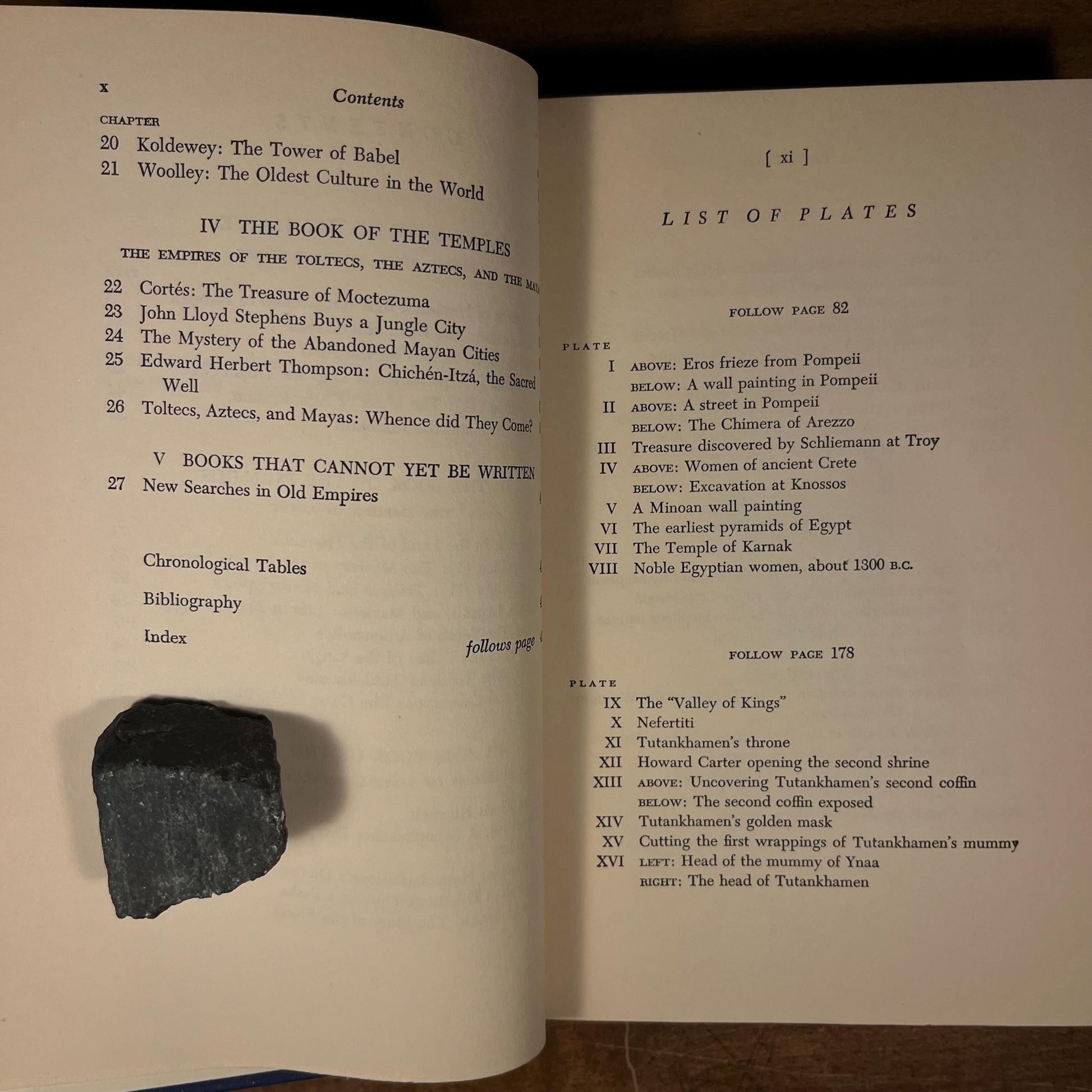 Gods, Graves, and Scholars: The Story of Archaeology by C. W. Ceram (1952) Vintage Hardcover Book