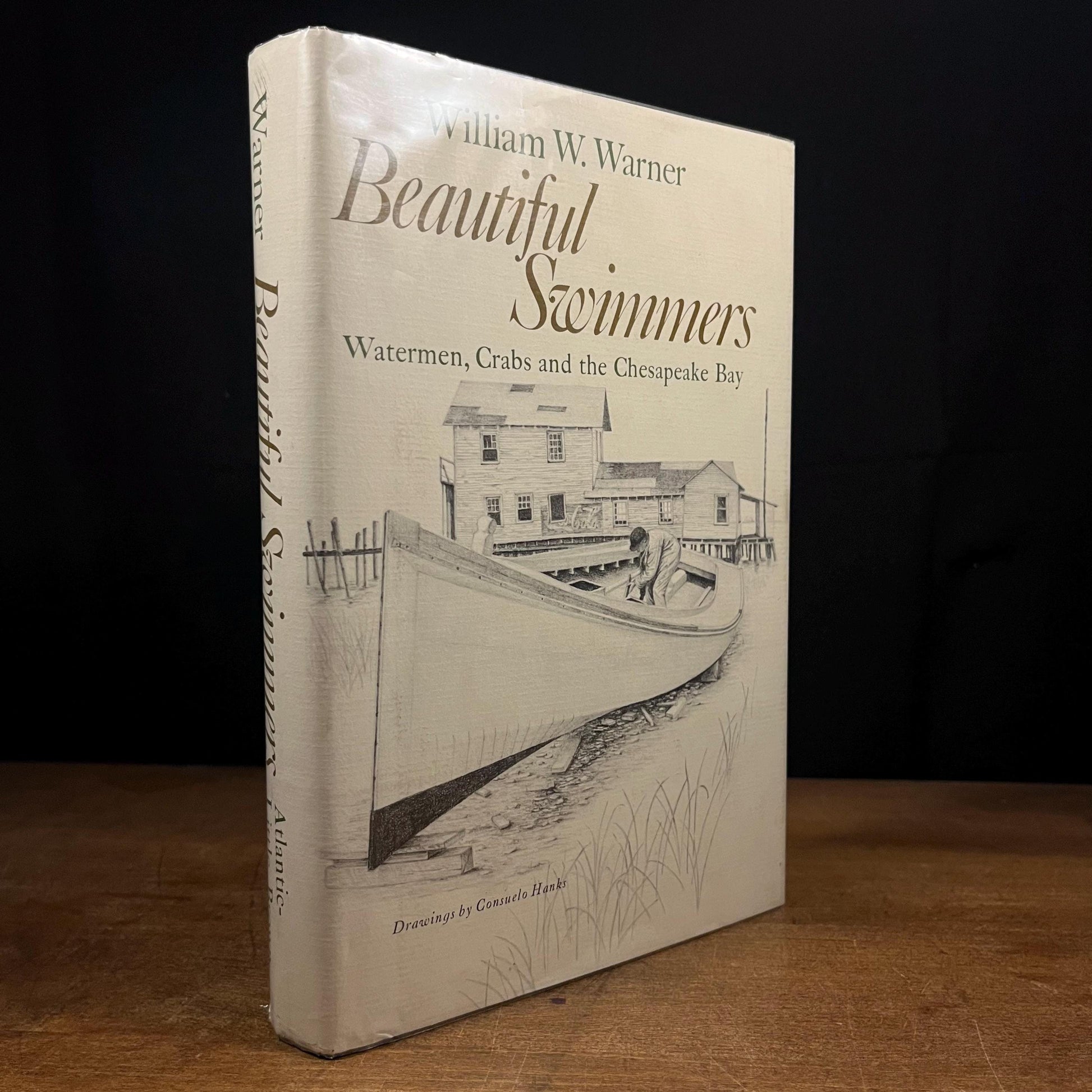 First Printing - Beautiful Swimmers: Watermen, Crabs and the Chesapeake Bay by William W. Warner (1976) Vintage Hardcover Book