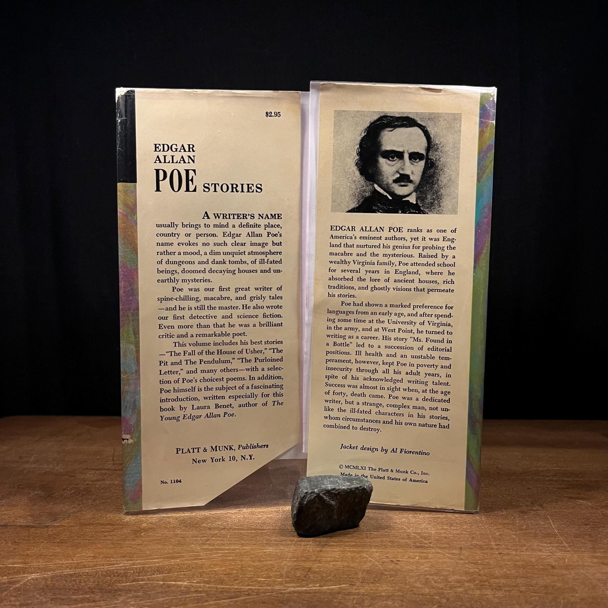 Edgar Allan Poe Stories: Twenty-seven Thrilling Tales by the Master of Suspense, Edgar Allan Poe (1961) Vintage Hardcover Book