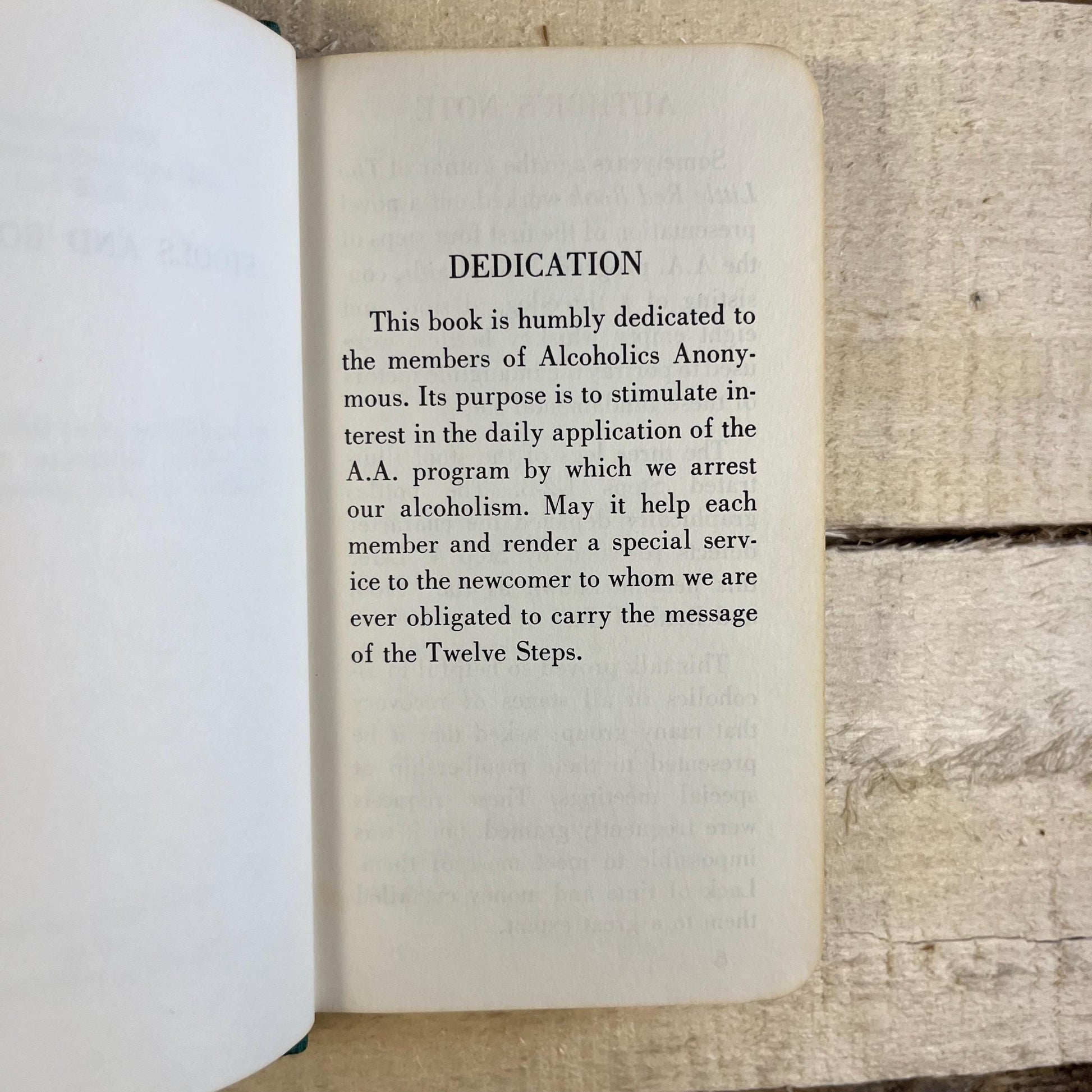 Stools and Bottles by the Author of The Little Red Book: A Study of Character Defects • 31 Daily Meditations (1960s) Vintage Hardcover Book