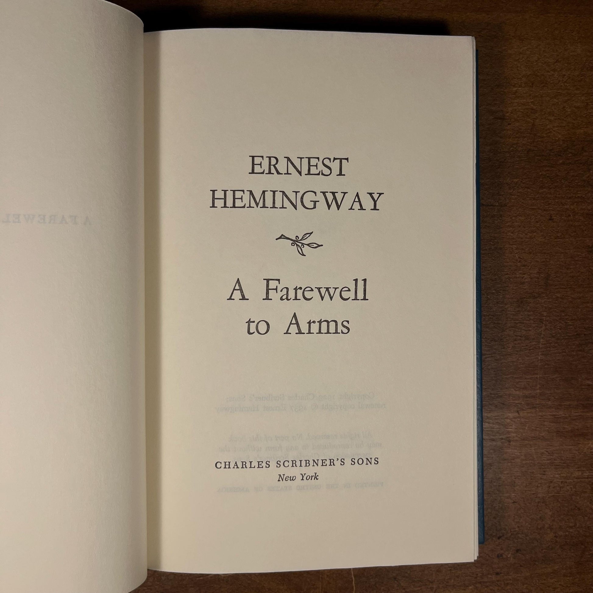 Ernest Hemingway Collection: A Farewell to Arms, The Sun Also Rises, and From Whom the Bell Tolls (1970s) Vintage Hardcover Books