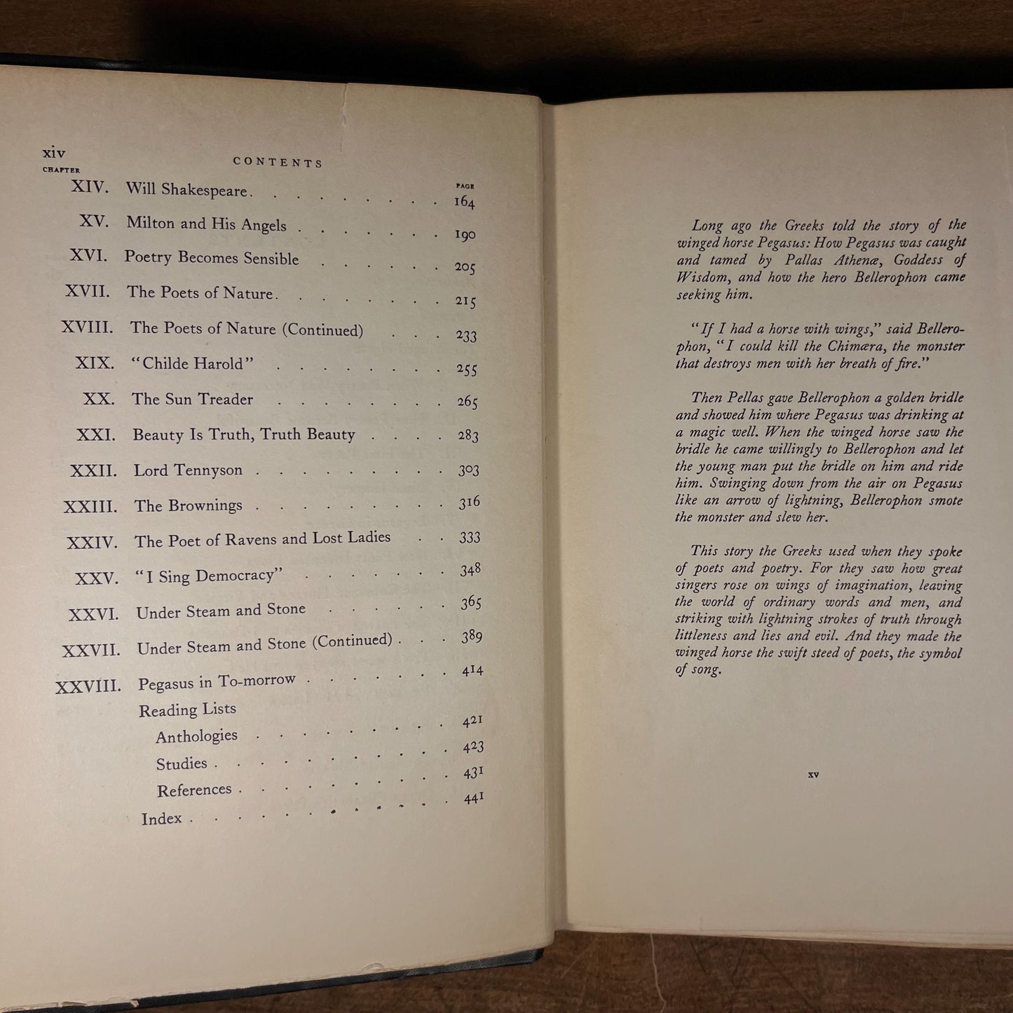 The Winged Horse: The Story of the Poets and their Poetry by Joseph Auslander and Frank Ernest Hill (1928) Vintage Hardcover Book