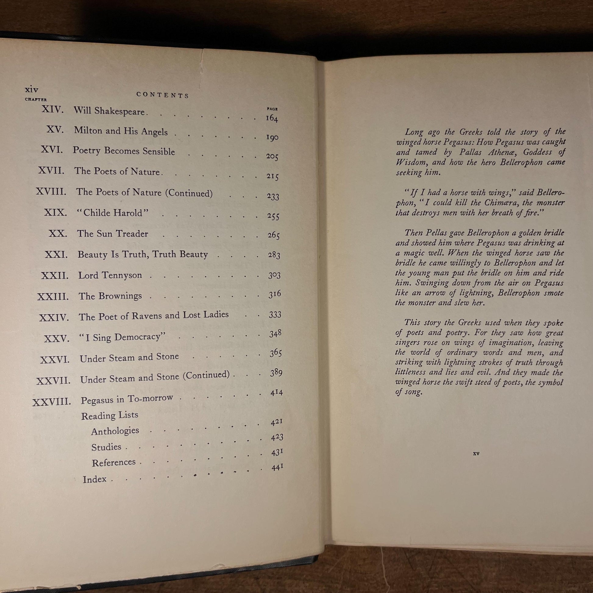 The Winged Horse: The Story of the Poets and their Poetry by Joseph Auslander and Frank Ernest Hill (1928) Vintage Hardcover Book