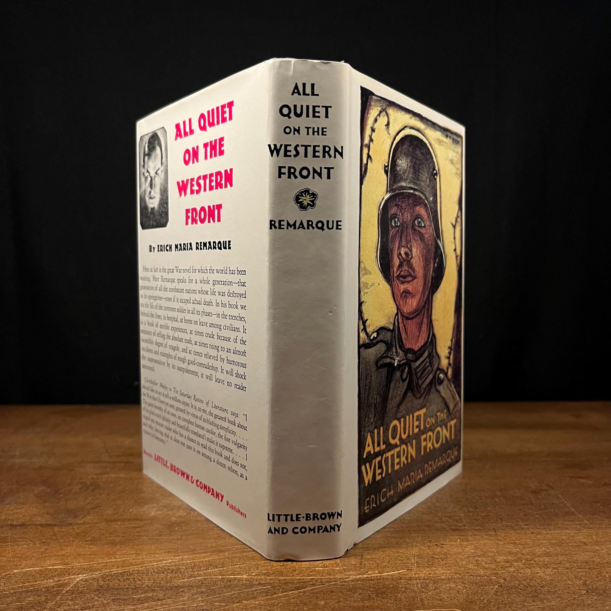 All Quiet on the Western Front by Erich Maria Remarque (1986) Vintage Hardcover Book