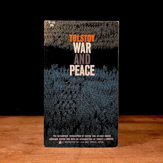 War and Peace by Leo Tolstoy (1966) Vintage Paperback Book