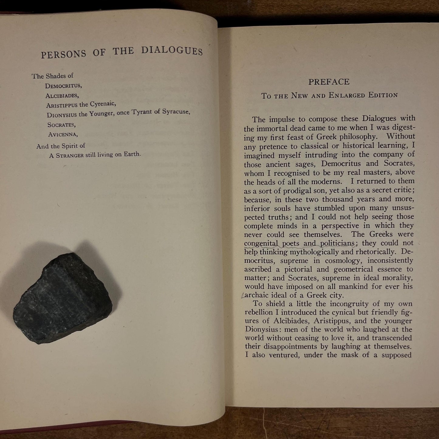 Dialogues in Limbo: With Three New Dialogues by George Santayana (1948) Vintage Hardcover Book