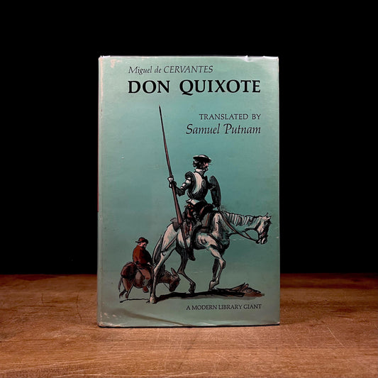 Modern Library - Don Quixote: The Ingenious Gentleman by Miguel de Cervantes (1965) Vintage Hardcover Book