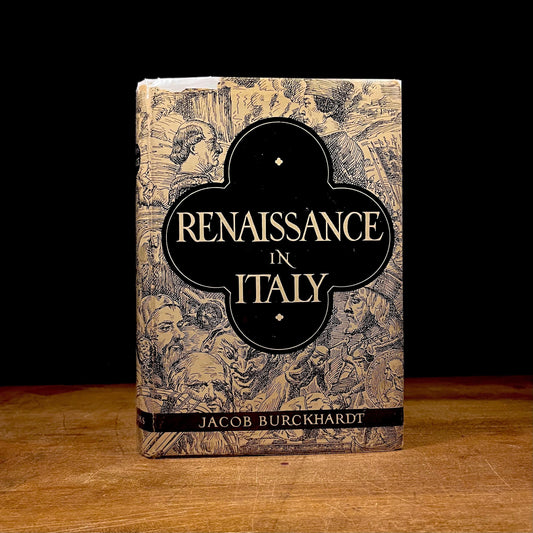 The Civilization of the Renaissance in Italy by Jacob Burckhardt (1935) Vintage Hardcover Book