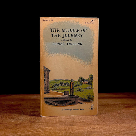 The Middle of the Journey by Lionel Trilling (1957) Vintage Paperback Book