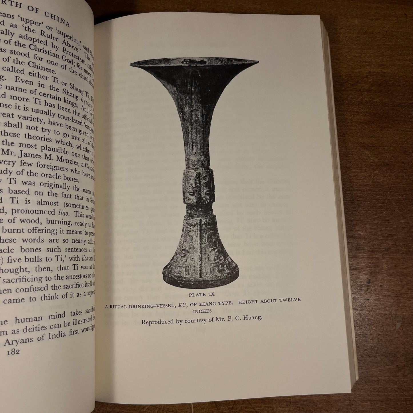 The Birth of China: A Survey of the Formative Period of Chinese Civilization by Herrlee Glessner Creel (1961) Vintage Paperback Book