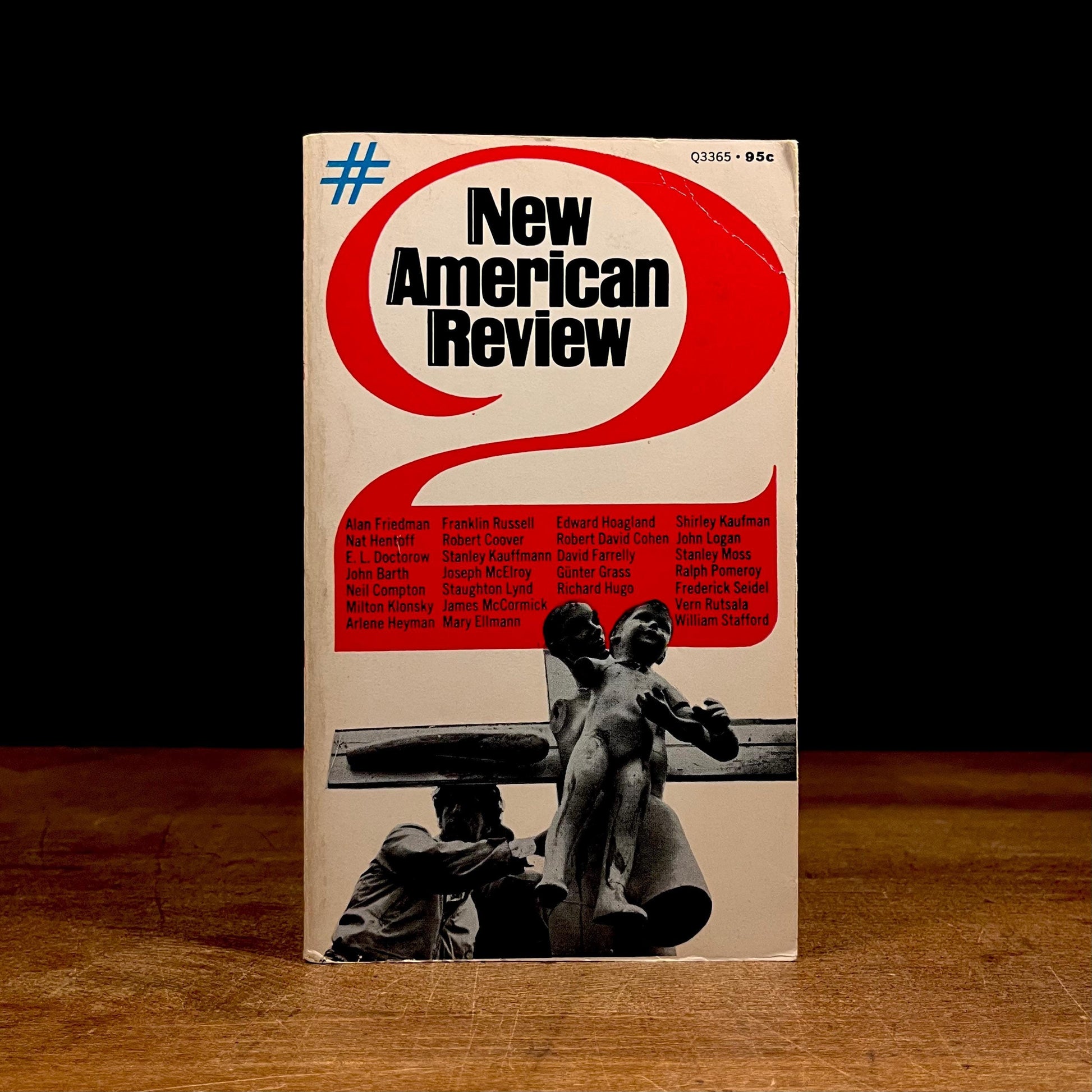 New American Review: Number 2 by Theodore Solotaroff (1968) Vintage Paperback Book