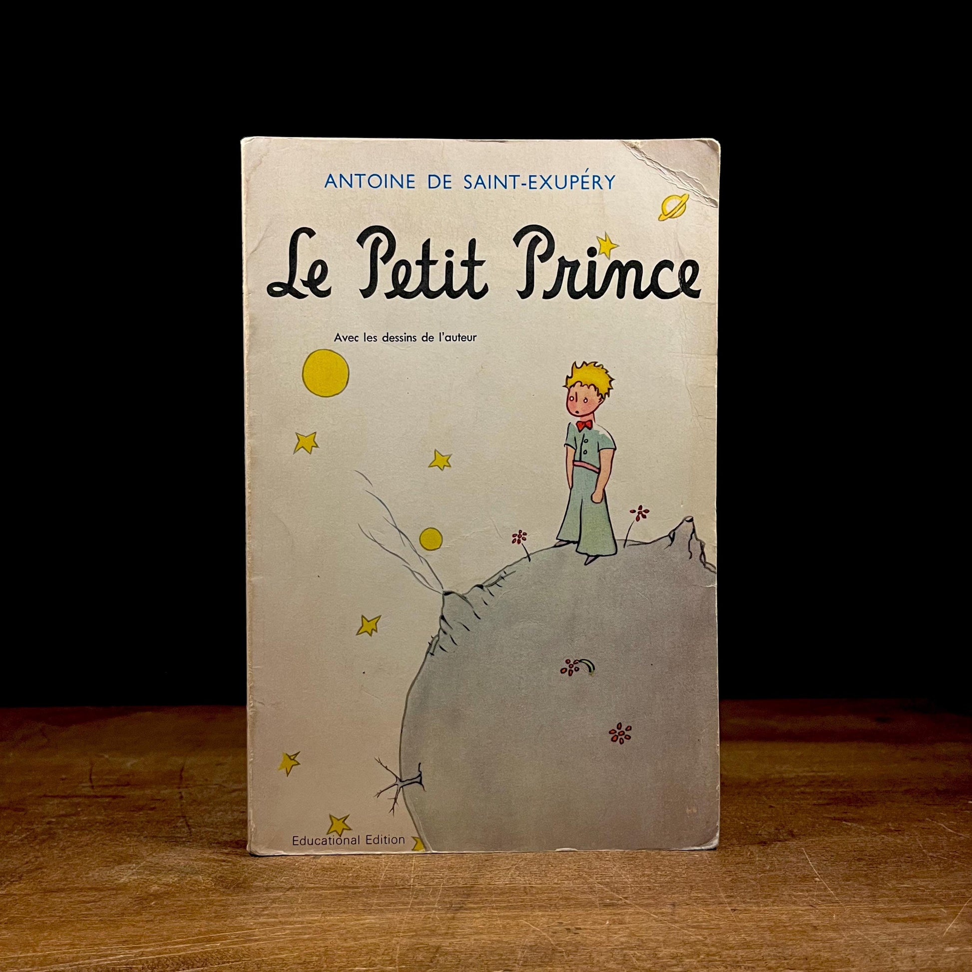 Le Petit Prince: Avec le dessins de l’auteur by Antoine de Saint-Exupéry (1970) Vintage Paperback Book