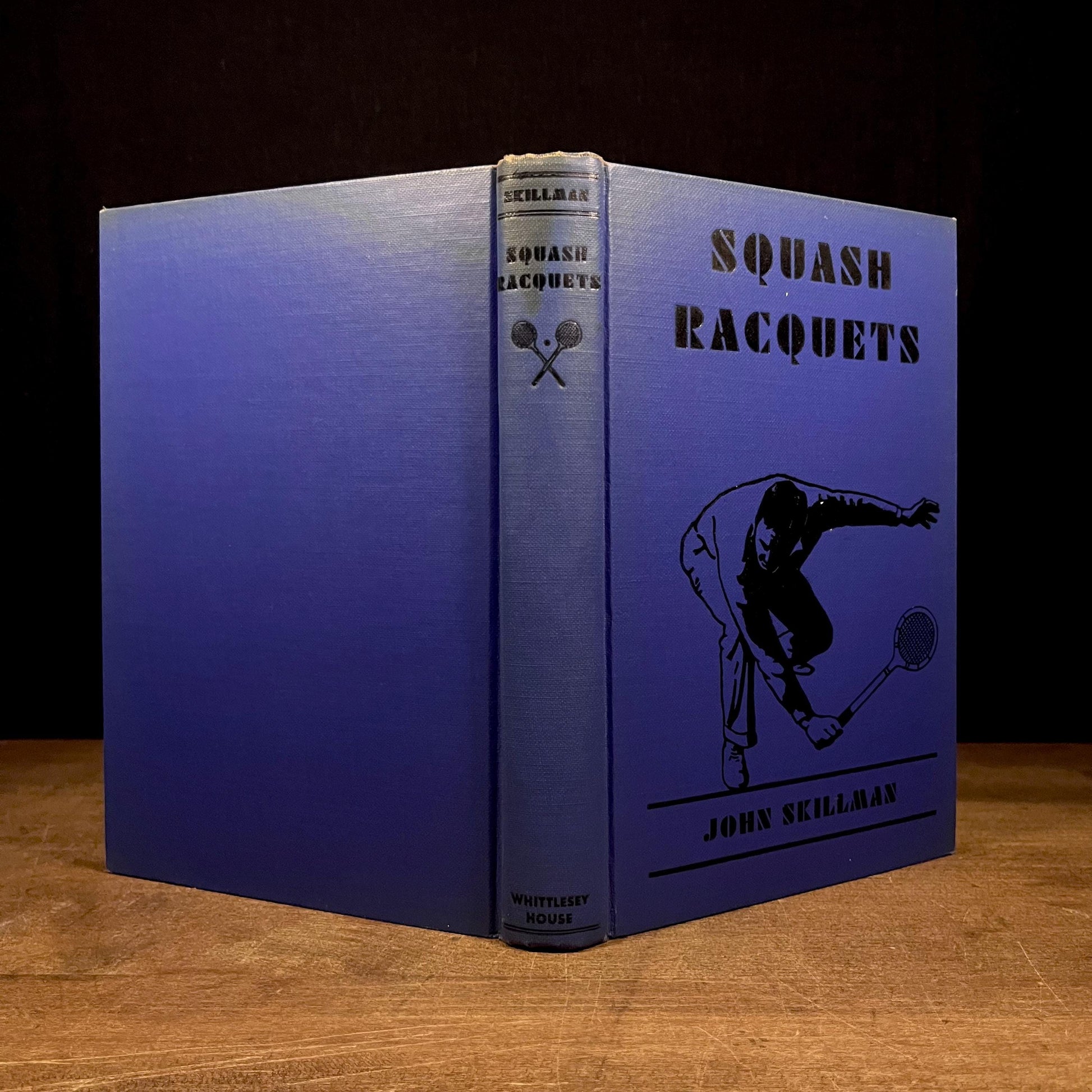 First Printing - Squash Racquets by John Skillman (1937) Vintage Hardcover Book