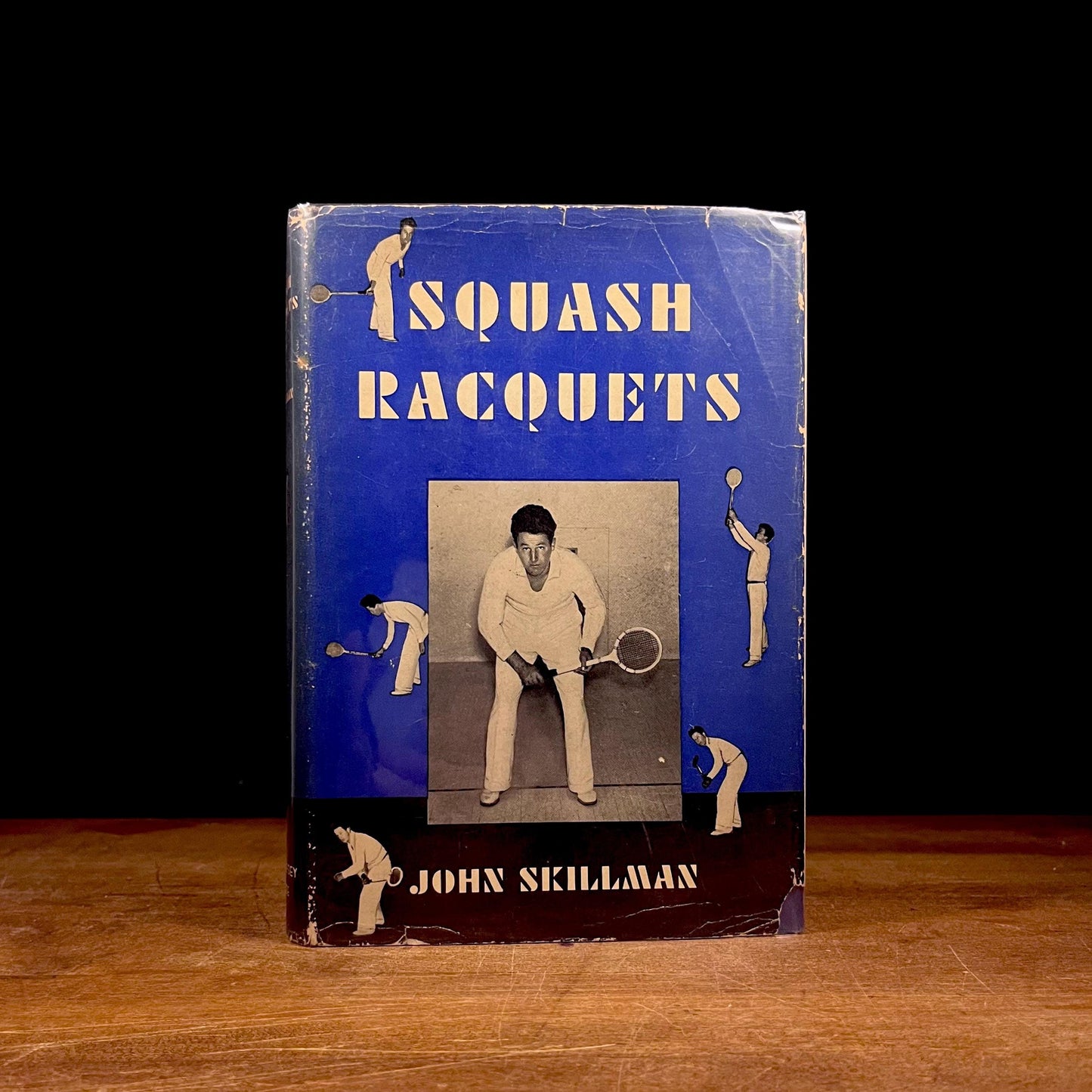 First Printing - Squash Racquets by John Skillman (1937) Vintage Hardcover Book