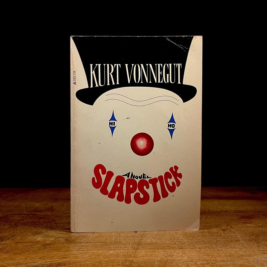 First Delta Printing - Slapstick by Kurt Vonnegut (1977) Vintage Paperback Book