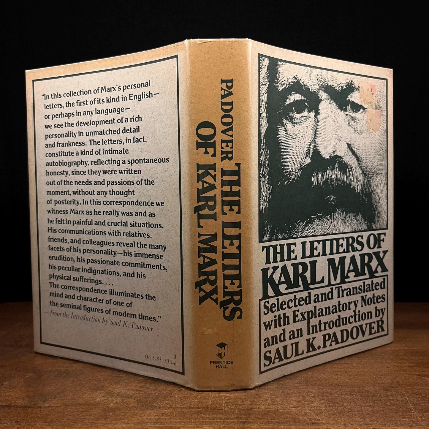 First Printing - The Letters of Karl Marx by Saul K. Padover (1979) Vintage Hardcover Book