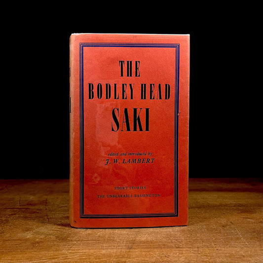 The Bodley Head Saki by J. W. Lambert (1973) Vintage Hardcover Book