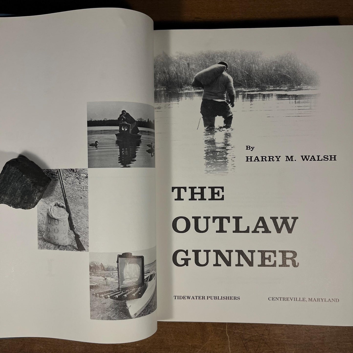 The Outlaw Gunner by Harry M. Walsh (1986) Vintage Hardcover Book