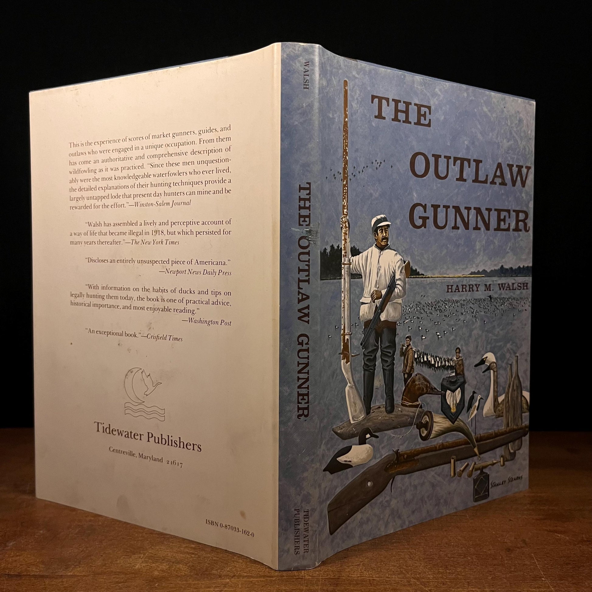 The Outlaw Gunner by Harry M. Walsh (1986) Vintage Hardcover Book