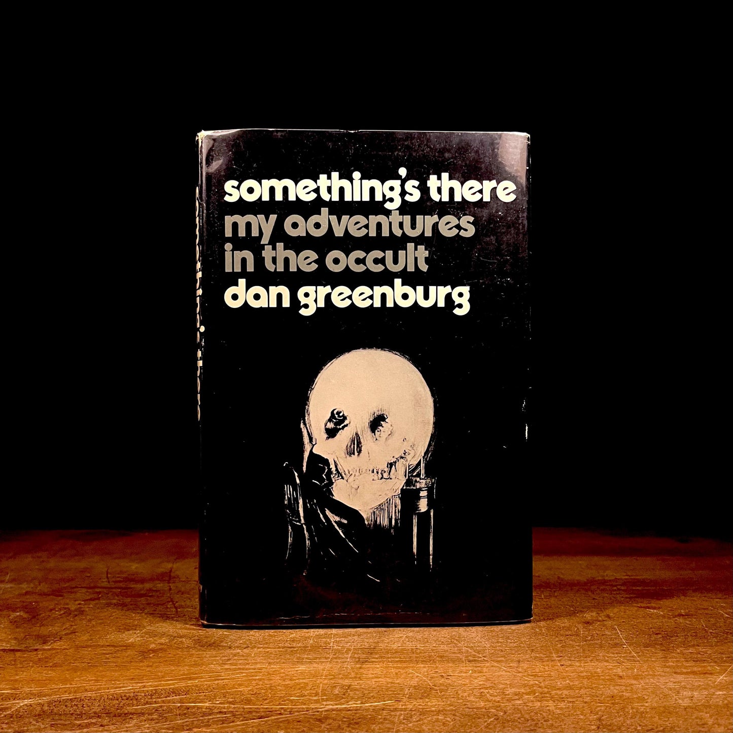 First Printing - Something’s There: My Adventures in the Occult by Dan Greenberg (1976) Vintage Hardcover Book