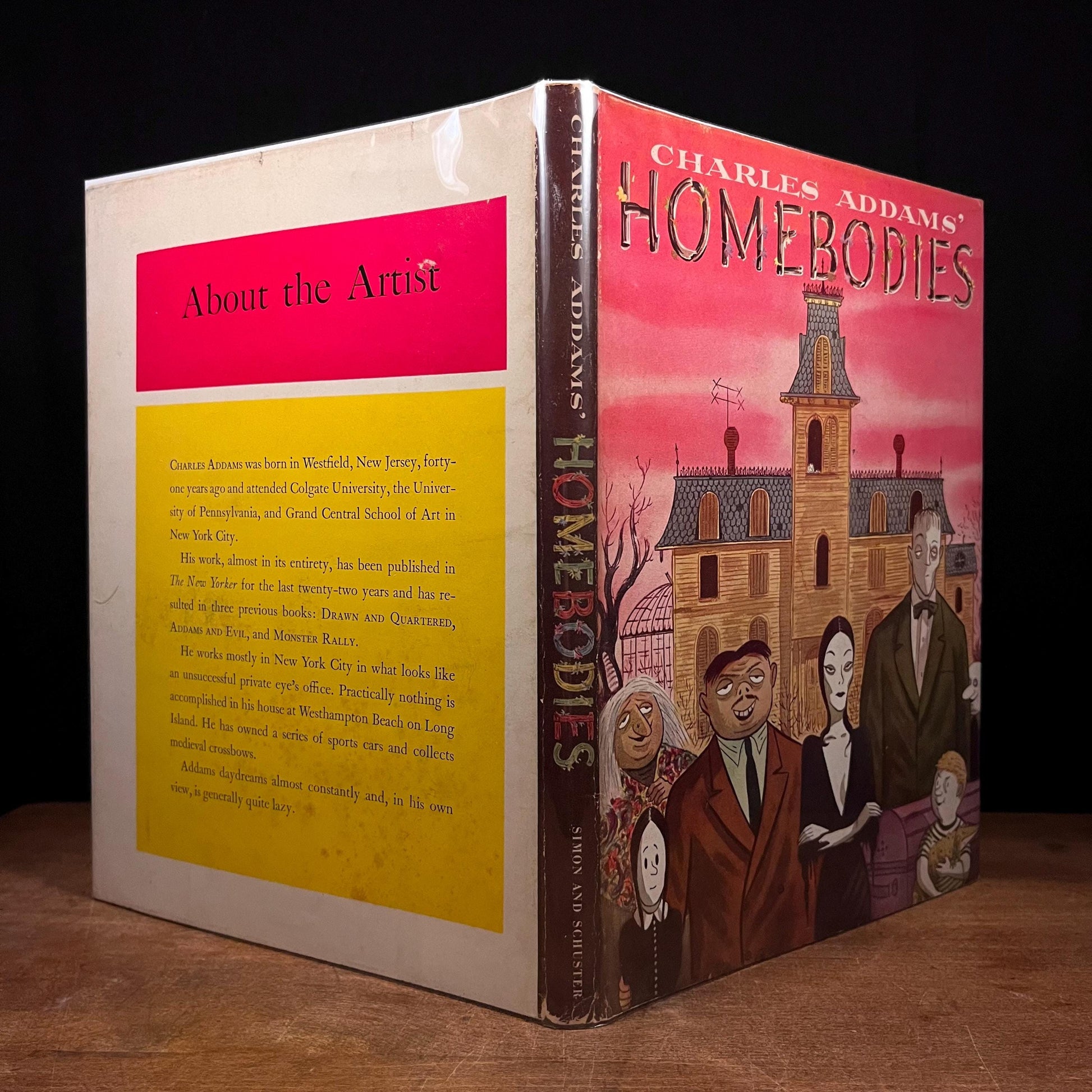 First Printing - Homebodies by Charles Addams (1954) Vintage Hardcover Book