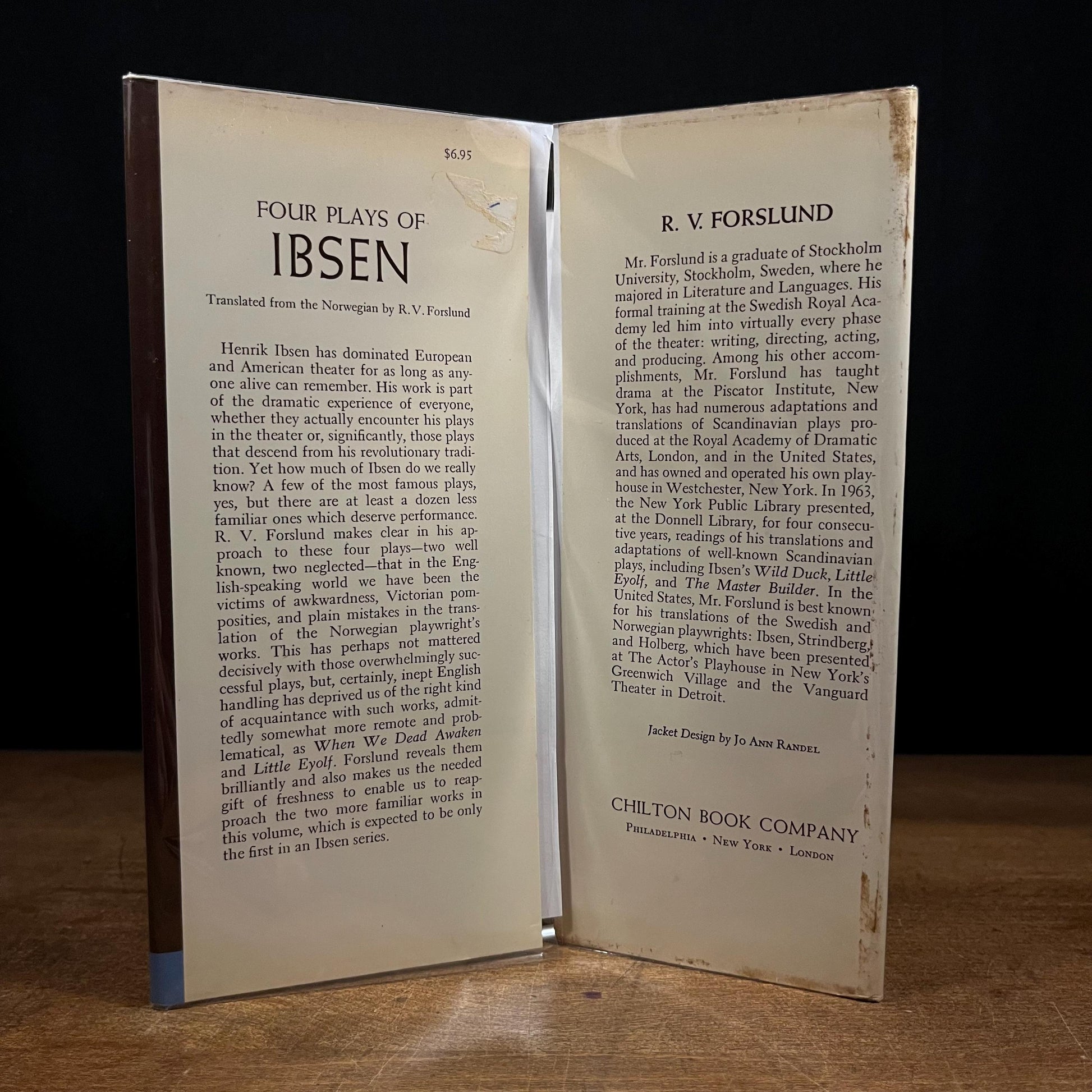 First Printing - Four Plays of Ibsen (1968) Vintage Hardcover Book