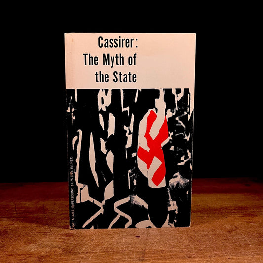 The Myth of the State by Ernst Cassirer (1967) Vintage Paperback Book